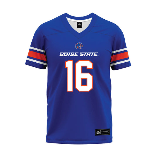 Boise State - NCAA Football : Kaleb Annett - Blue Premium Football Jersey