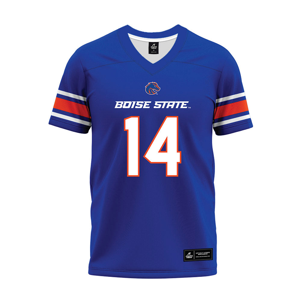 Boise State - NCAA Football : Kaonohi Kaniho - Blue Premium Football Jersey