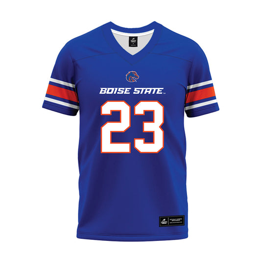 Boise State - NCAA Football : Seyi Oladipo - Blue Premium Football Jersey