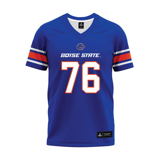 Boise State - NCAA Football : Greg Bienvenue - Blue Premium Football Jersey