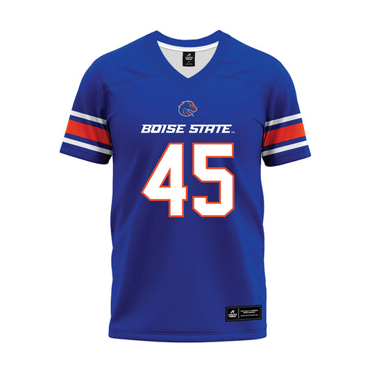 Boise State - NCAA Football : Troy Grizzle - Blue Premium Football Jersey