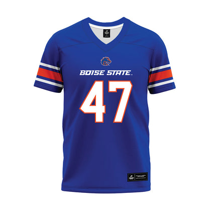 Boise State - NCAA Football : Jacob Williams - Blue Premium Football Jersey