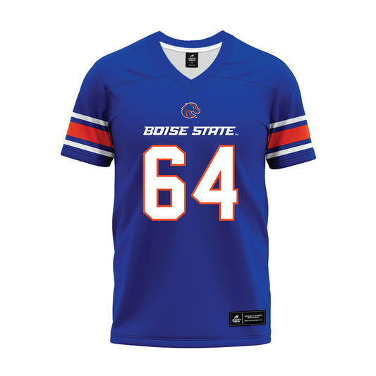 Boise State - NCAA Football : Carson Rasmussen - Blue Premium Football Jersey