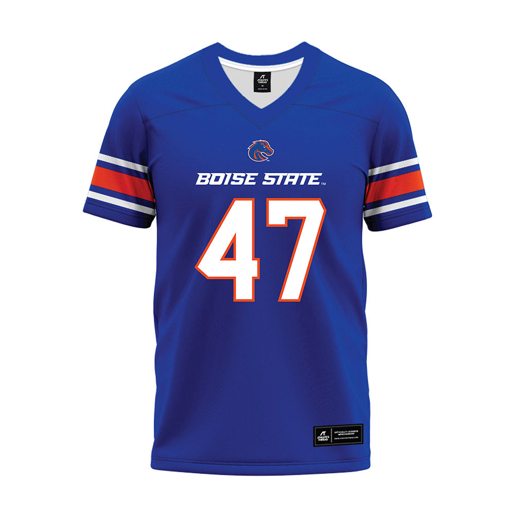 Boise State - NCAA Football : Kaden Anderson - Blue Premium Football Jersey