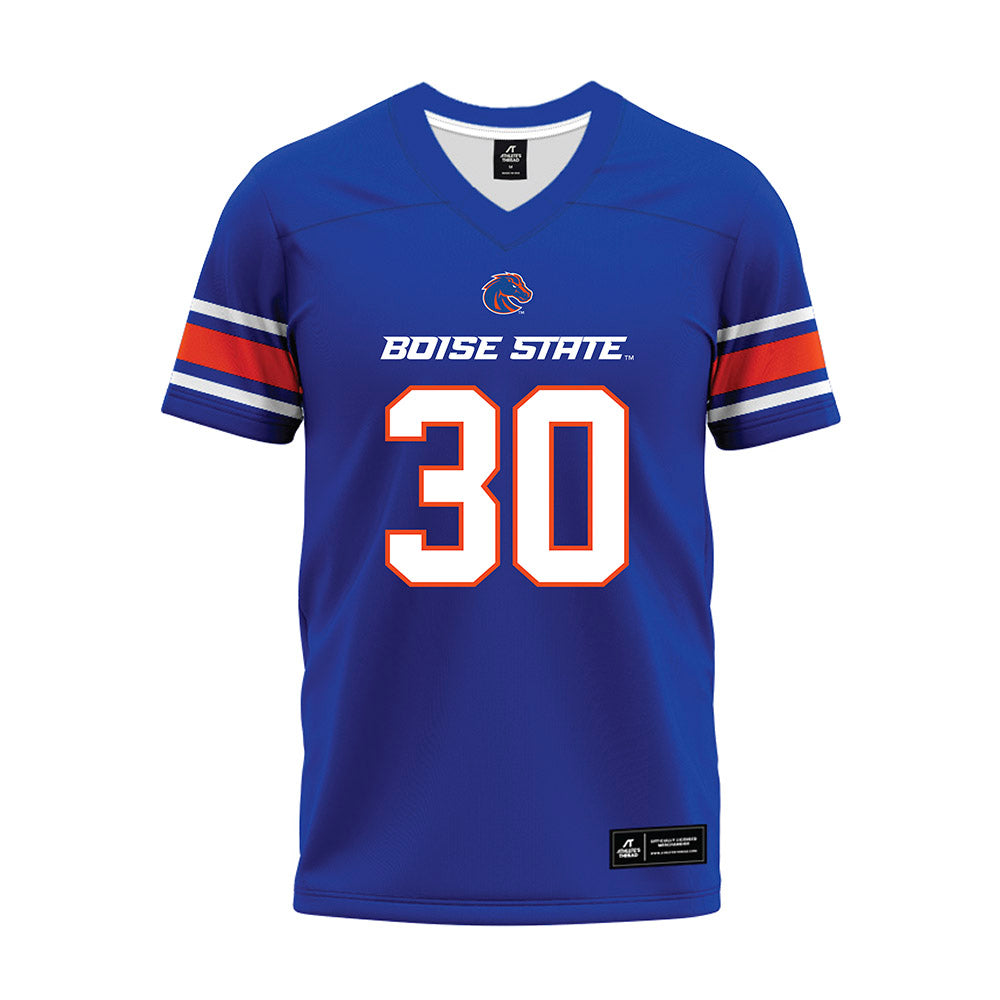 Boise State - NCAA Football : Jarrett Reeser - Blue Premium Football Jersey