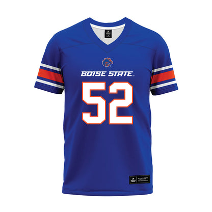 Boise State - NCAA Football : Stewart Taufa - Blue Premium Football Jersey-0