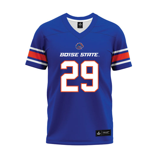 Boise State - NCAA Football : Adrian Jones - Blue Premium Football Jersey-0