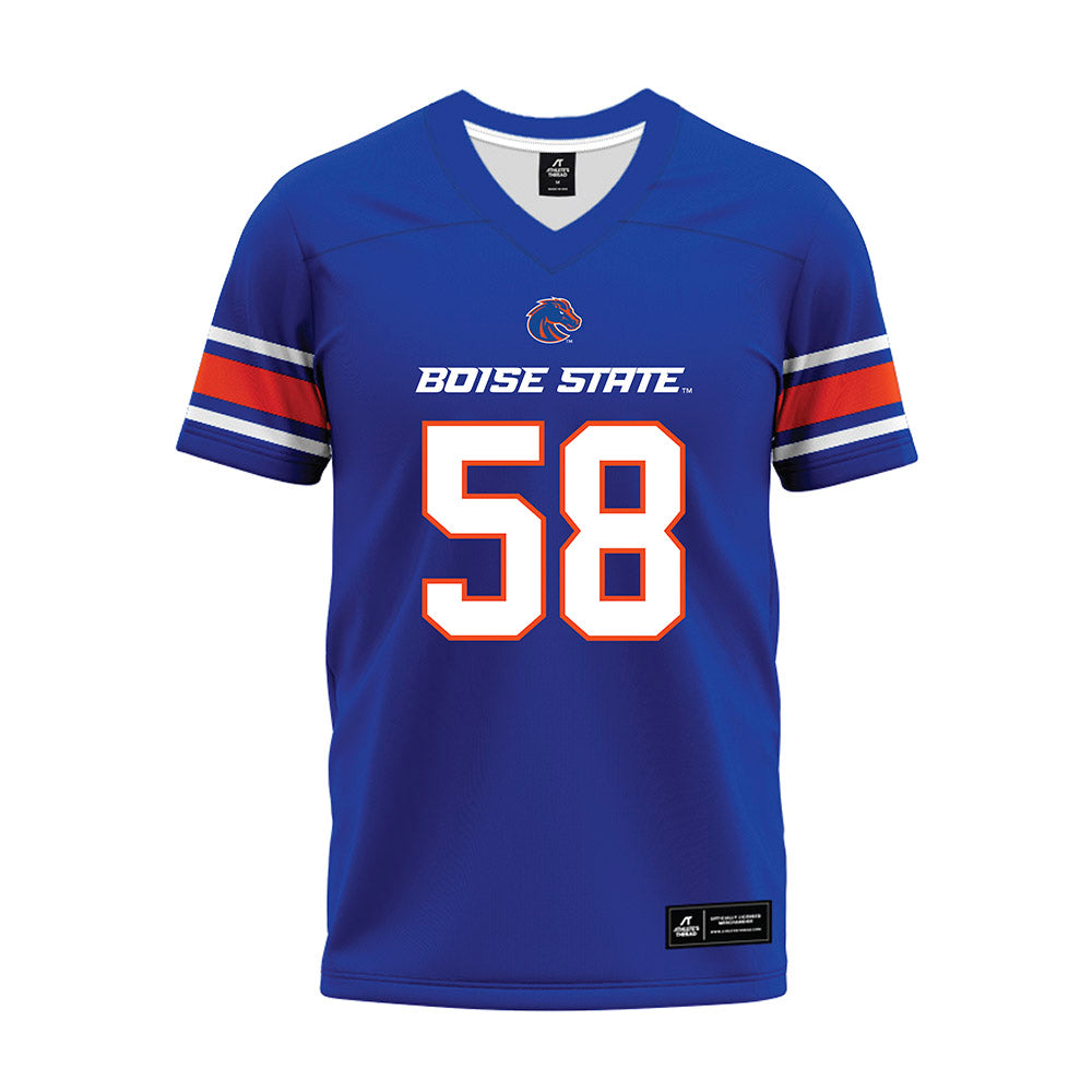 Boise State - NCAA Football : Trevor Mckenna - Blue Premium Football Jersey