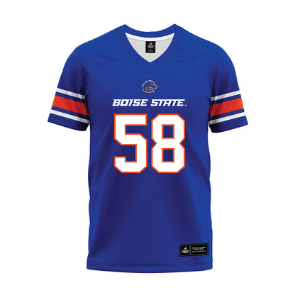 Boise State - NCAA Football : Trevor Mckenna - Blue Premium Football Jersey