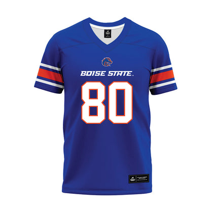 Boise State - NCAA Football : Cameron Bates - Blue Premium Football Jersey