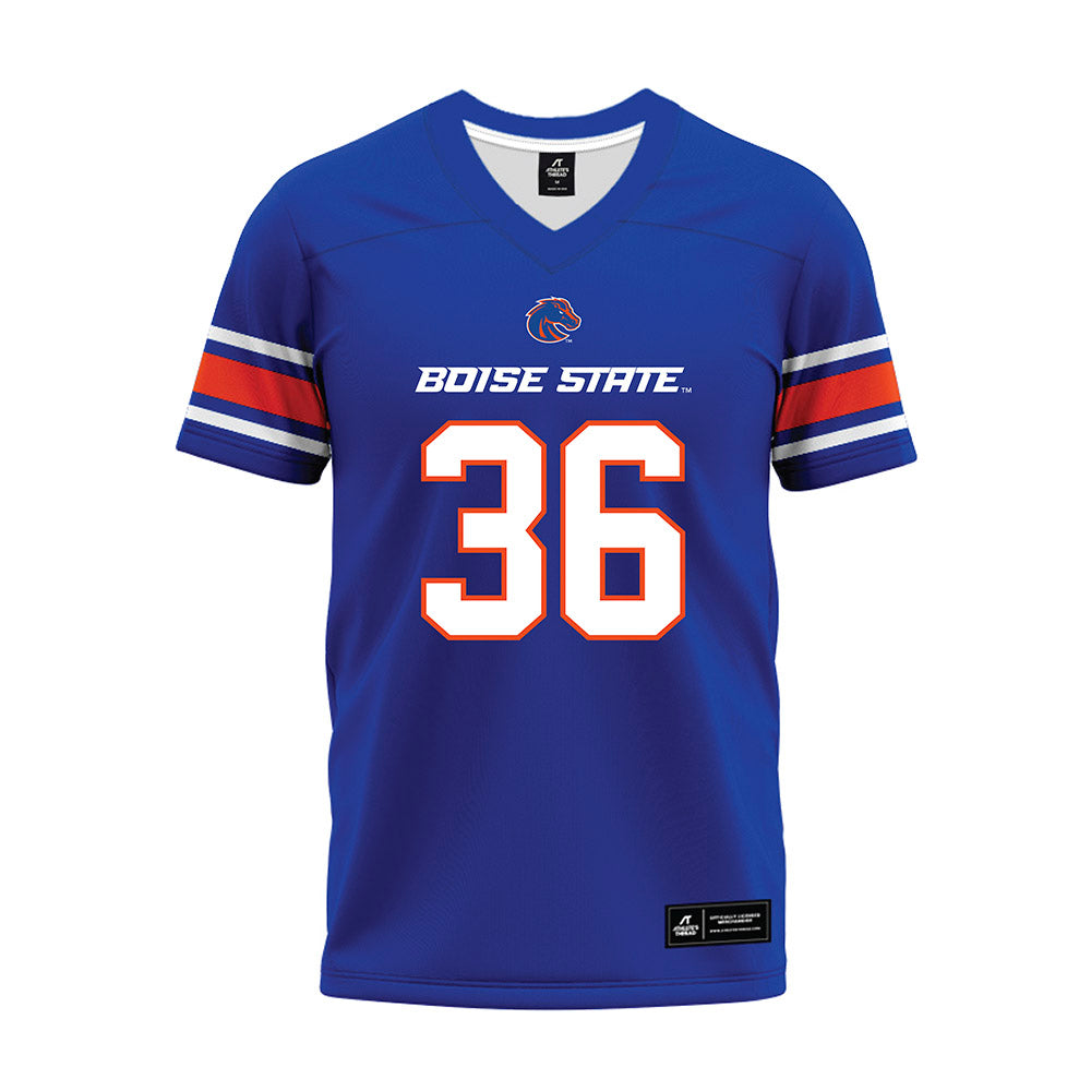 Boise State - NCAA Football : Cole Miller - Blue Premium Football Jersey