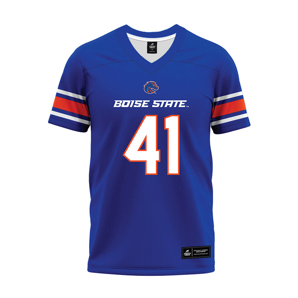Boise State - NCAA Football : Boen Phelps - Blue Premium Football Jersey