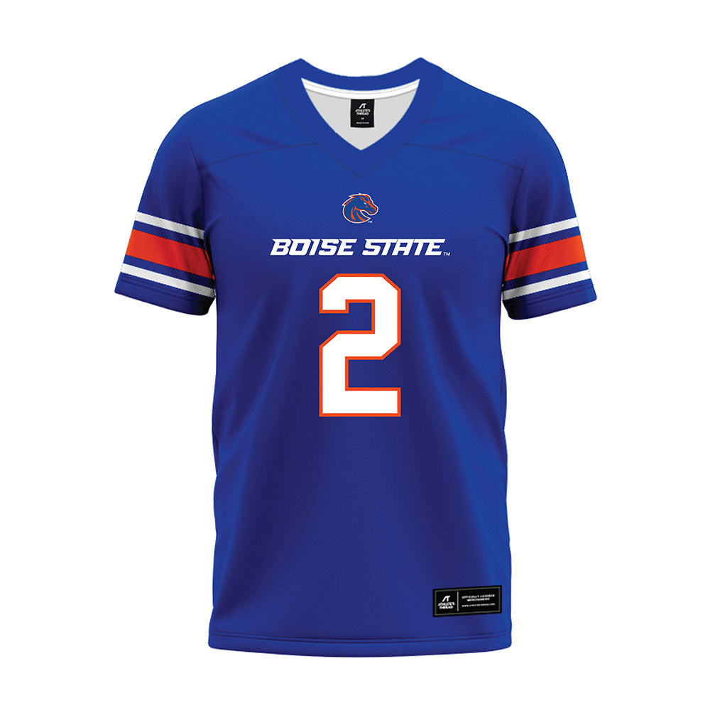 Boise State - NCAA Football : Ashton Jeanty - Blue Premium Football Jersey