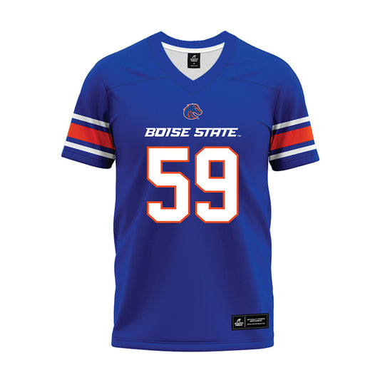 Boise State - NCAA Football : Lopez Sanusi - Blue Premium Football Jersey