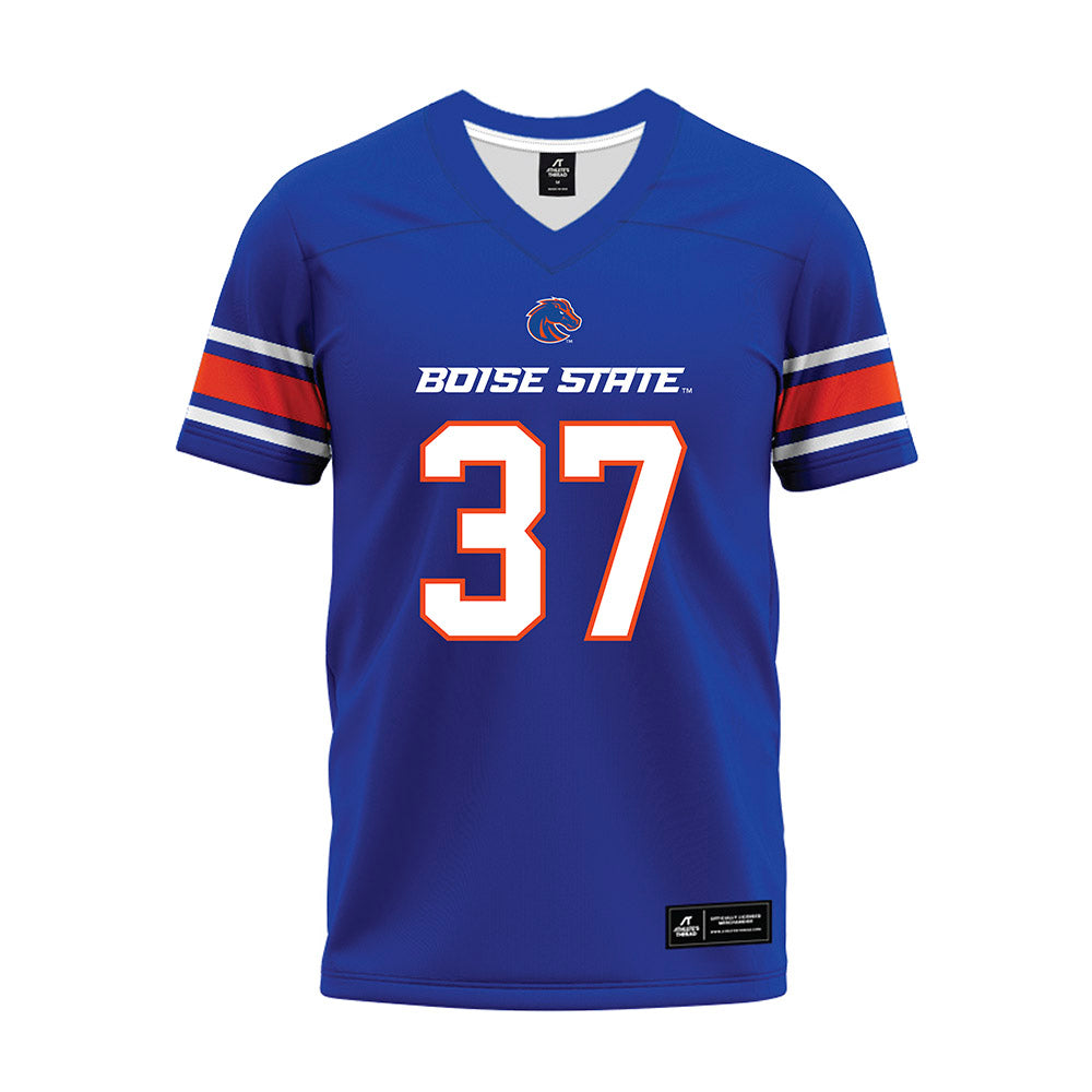 Boise State - NCAA Football : Ethan Mikita - Blue Premium Football Jersey