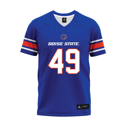 Boise State - NCAA Football : Ty Smith - Blue Premium Football Jersey