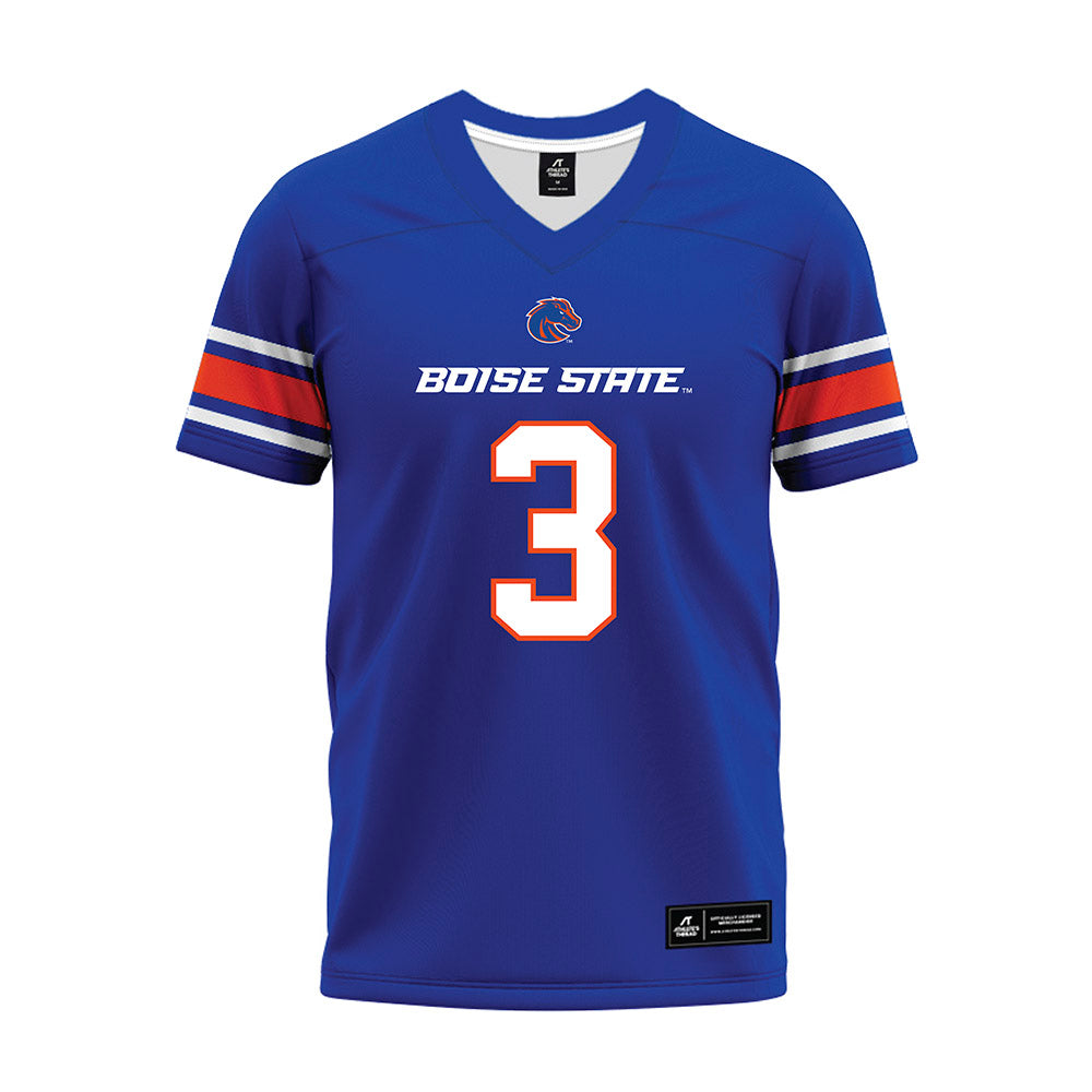 Boise State - NCAA Football : Latrell Caples - Blue Premium Football Jersey