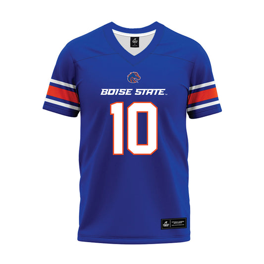 Boise State - NCAA Football : Derek Ganter Jr - Blue Premium Football Jersey-0