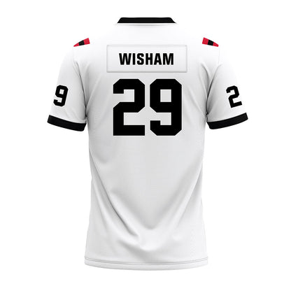 Arkansas State - NCAA Football : Luke Wisham - Premium Football Jersey-1