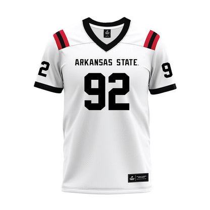 Arkansas State - NCAA Football : Obi Udom - Premium Football Jersey