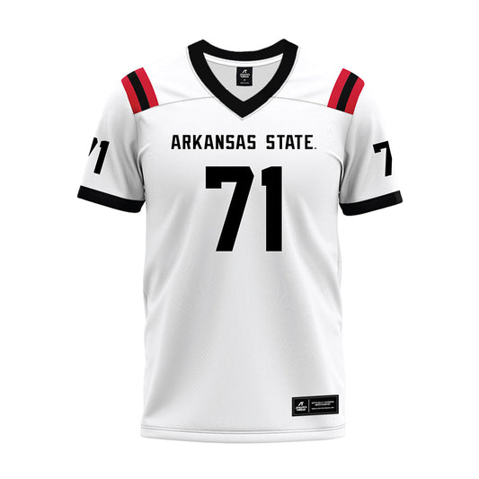 Arkansas State - NCAA Football : Chace Stratford - Premium Football Jersey-0