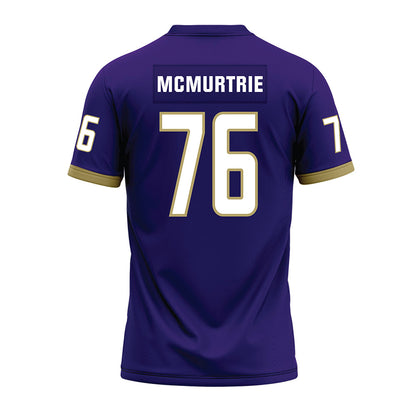 JMU - NCAA Football : Patrick McMurtrie - Purple Premium Football Jersey