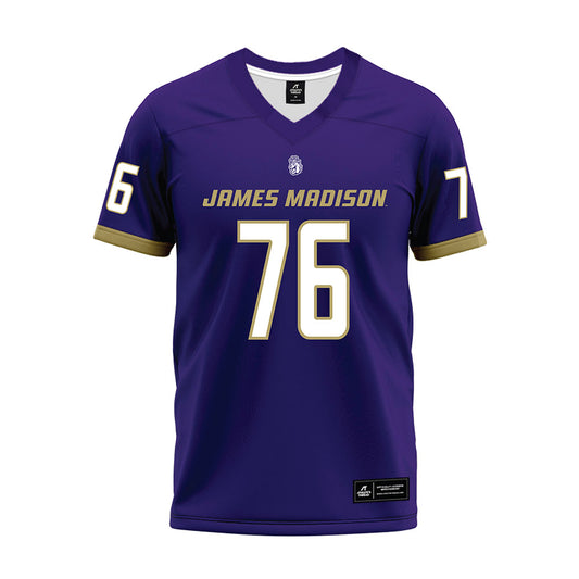 JMU - NCAA Football : Patrick McMurtrie - Purple Premium Football Jersey