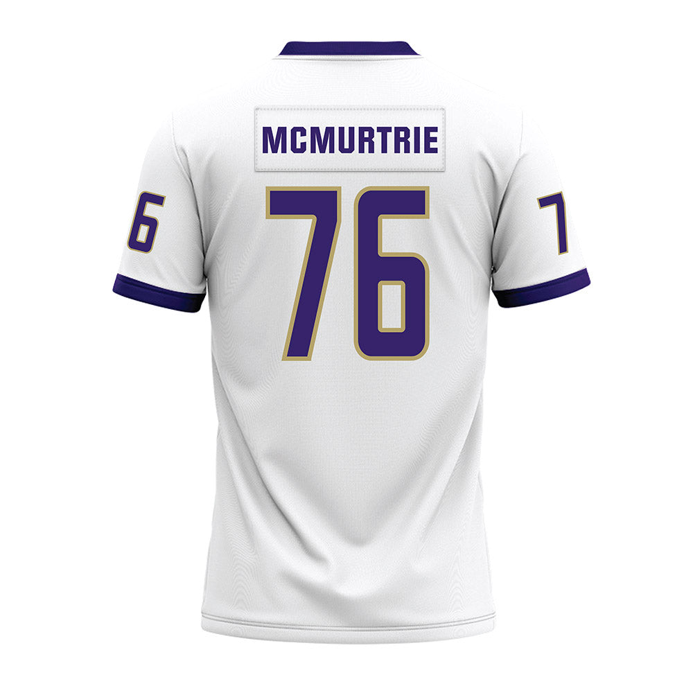 JMU - NCAA Football : Patrick McMurtrie - White Premium Football Jersey