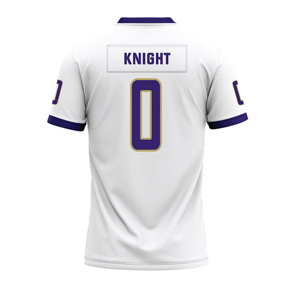  - NCAA Football : Yamir Knight - White Premium Football Jersey-1