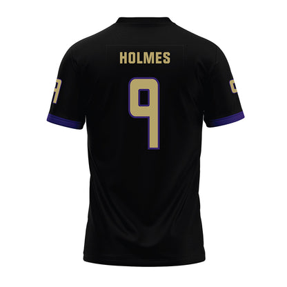JMU - NCAA Football : Xavier Holmes - Black Premium Football Jersey-1
