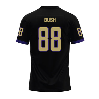 JMU - NCAA Football : Kells Bush - Black Premium Football Jersey-1