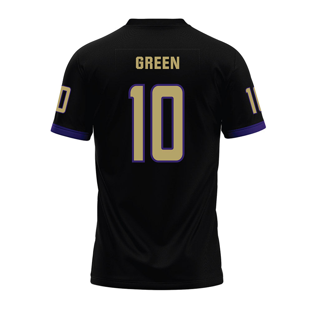 JMU - Football Alumni : Jalen Green - Black Premium Football Jersey-1