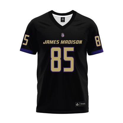 JMU - NCAA Football : Ryder Post - Black Premium Football Jersey-0