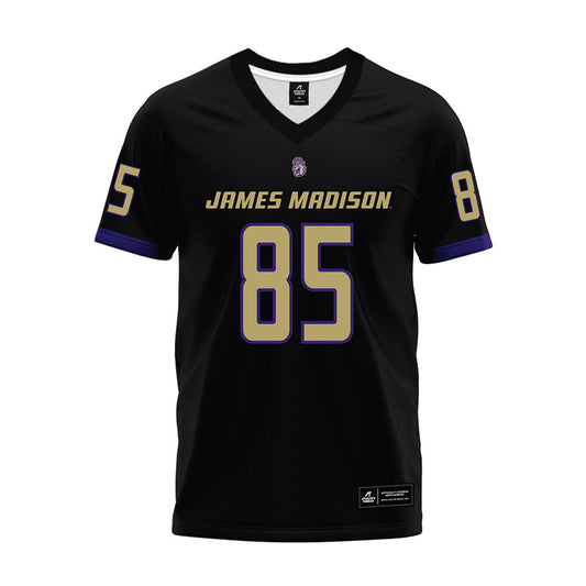 JMU - NCAA Football : Ryder Post - Black Premium Football Jersey-0