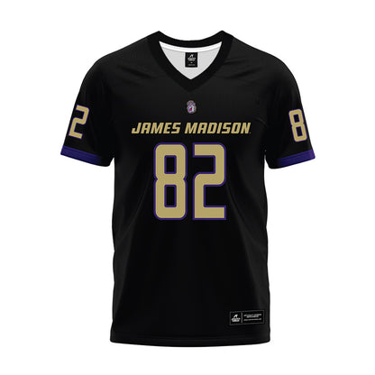 JMU - NCAA Football : Jamarcus Smith Jr - Black Premium Football Jersey-0