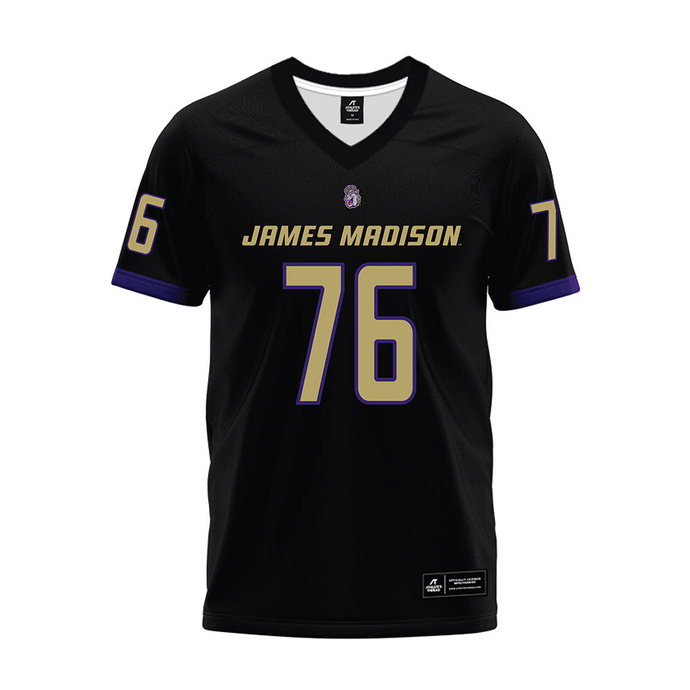 JMU - NCAA Football : Patrick McMurtrie - Black Premium Football Jersey