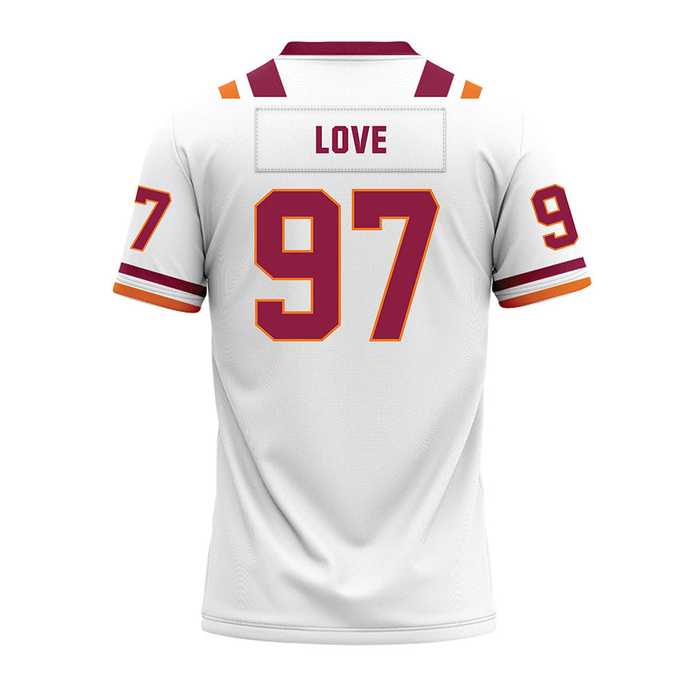 Virginia Tech - NCAA Football : John Love - Premium Football Jersey