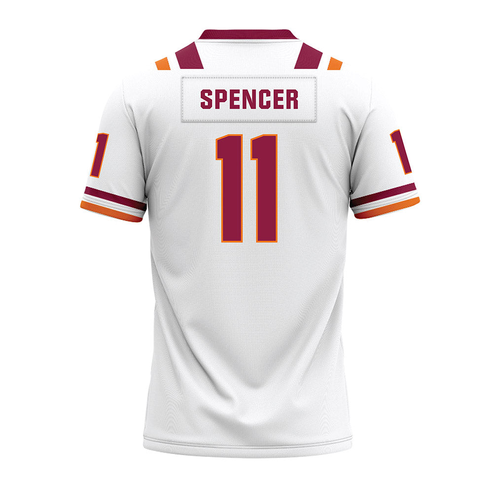 Virginia Tech - NCAA Football : Isaiah Spencer - Premium Football Jersey-1