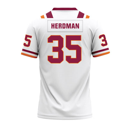 Virginia Tech - NCAA Football : Cade Herdman - Premium Football Jersey