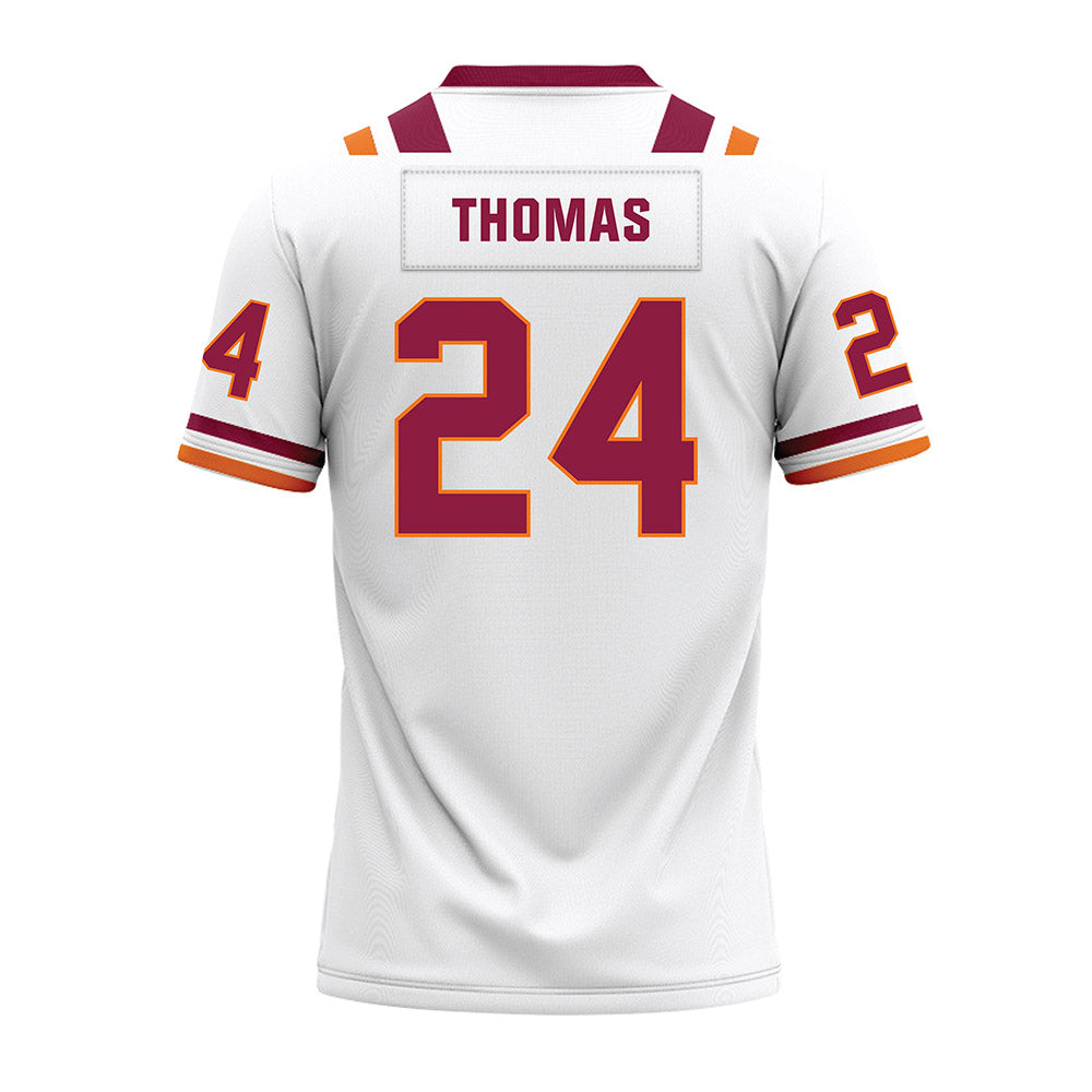 Virginia Tech - NCAA Football : Malachi Thomas - Premium Football Jersey