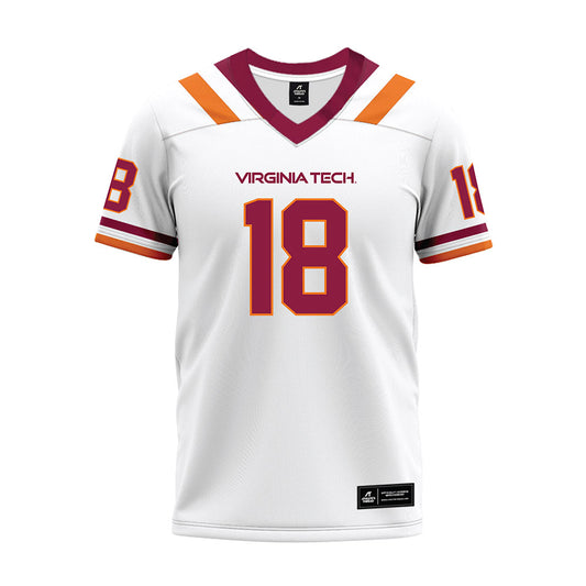 Virginia Tech - NCAA Football : William Watson - Premium Football Jersey-0