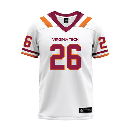 Virginia Tech - NCAA Football : Antwone Santiago - Premium Football Jersey-0