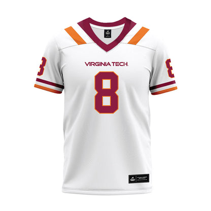 Virginia Tech - NCAA Football : Braylon Johnson - Premium Football Jersey