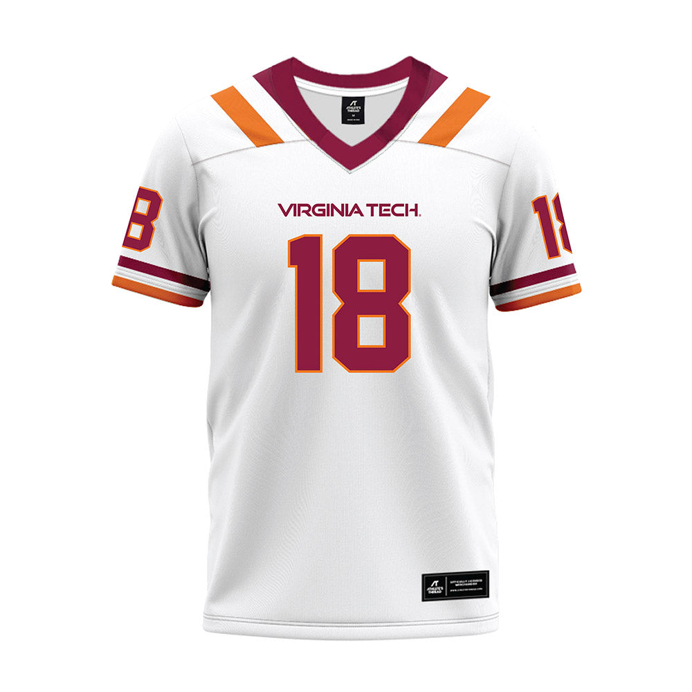 Virginia Tech - NCAA Football : AJ Brand - Premium Football Jersey-0