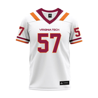 Virginia Tech - NCAA Football : James Jennette - Premium Football Jersey-0