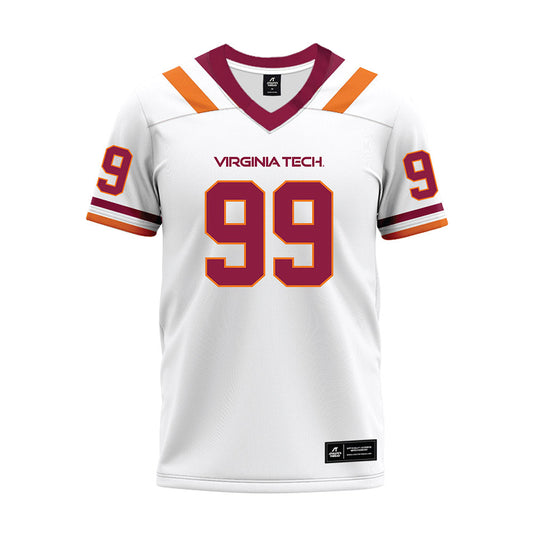 Virginia Tech - NCAA Football : Emmett Laws - Premium Football Jersey-0
