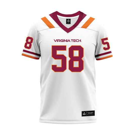Virginia Tech - NCAA Football : Zeke Chinwike - Premium Football Jersey-0