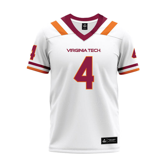 Virginia Tech - NCAA Football : Mansoor Delane - Premium Football Jersey