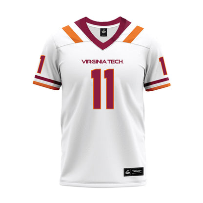 Virginia Tech - NCAA Football : Isaiah Spencer - Premium Football Jersey-0