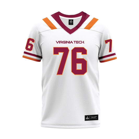 Virginia Tech - NCAA Football : Aidan Lynch - Premium Football Jersey-0